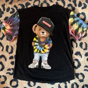Colorful Bear Graphic Kids T-Shirt